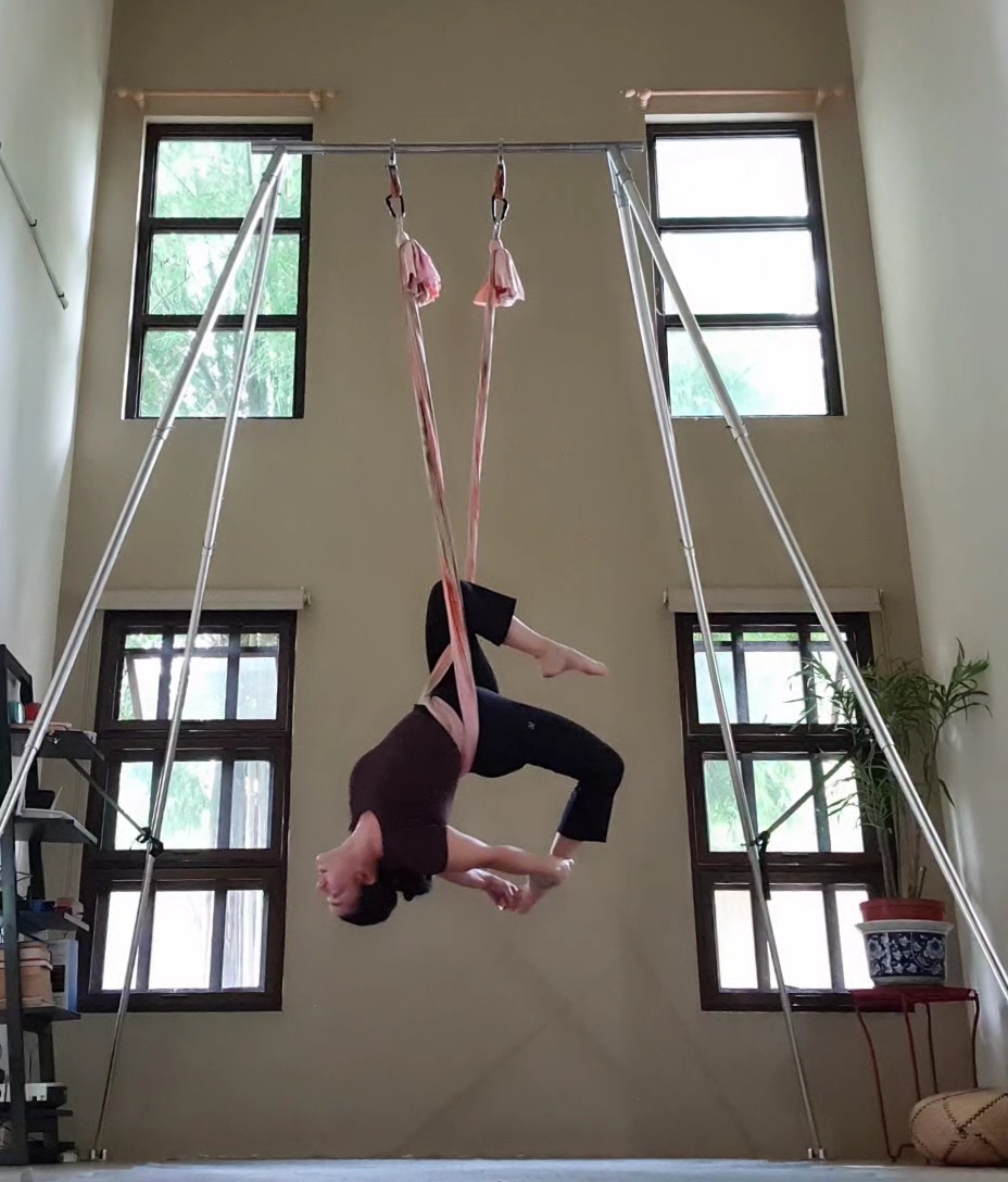 Aerial Hammock Exercise