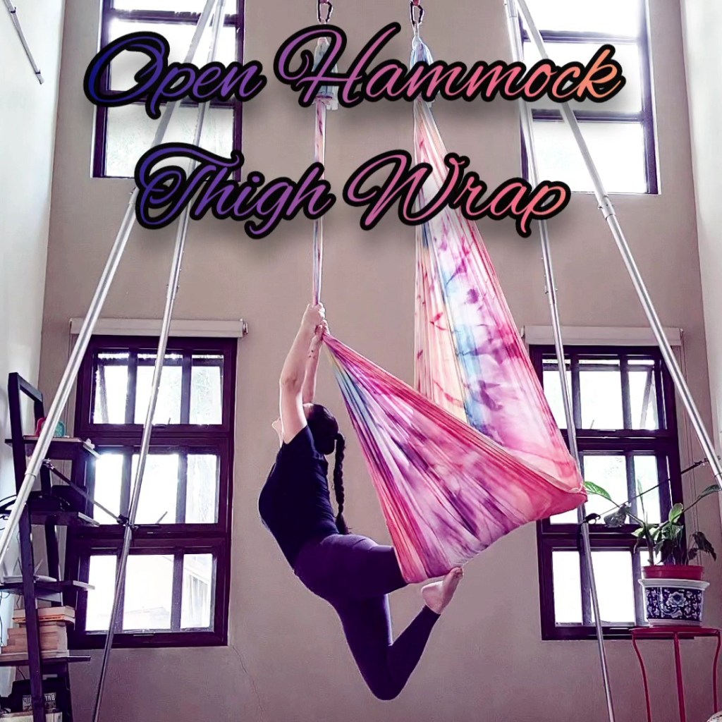 Aerial Yoga Open Hammock Thigh Wrap