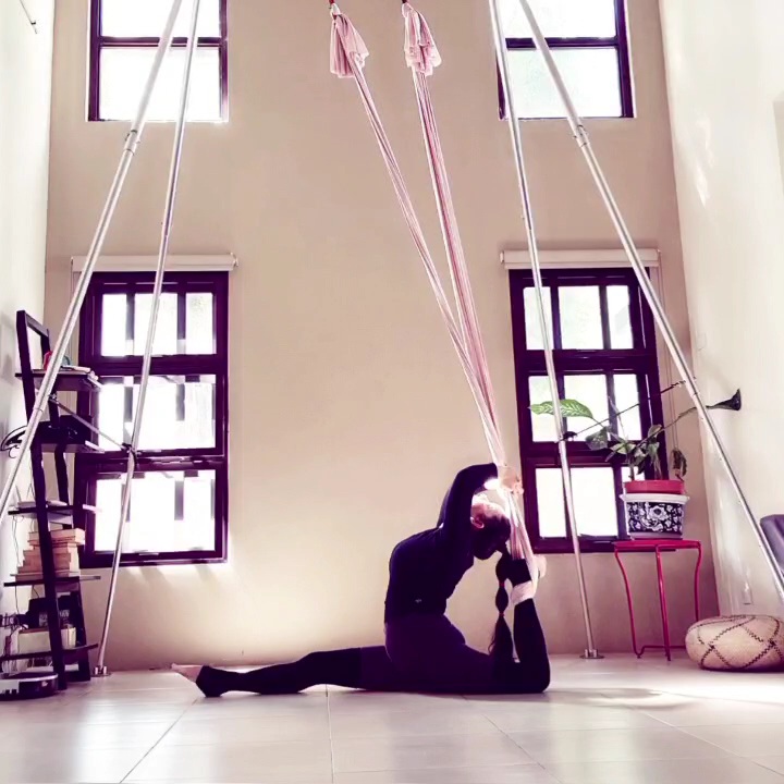 Aerial Yoga Low Hammock Flow