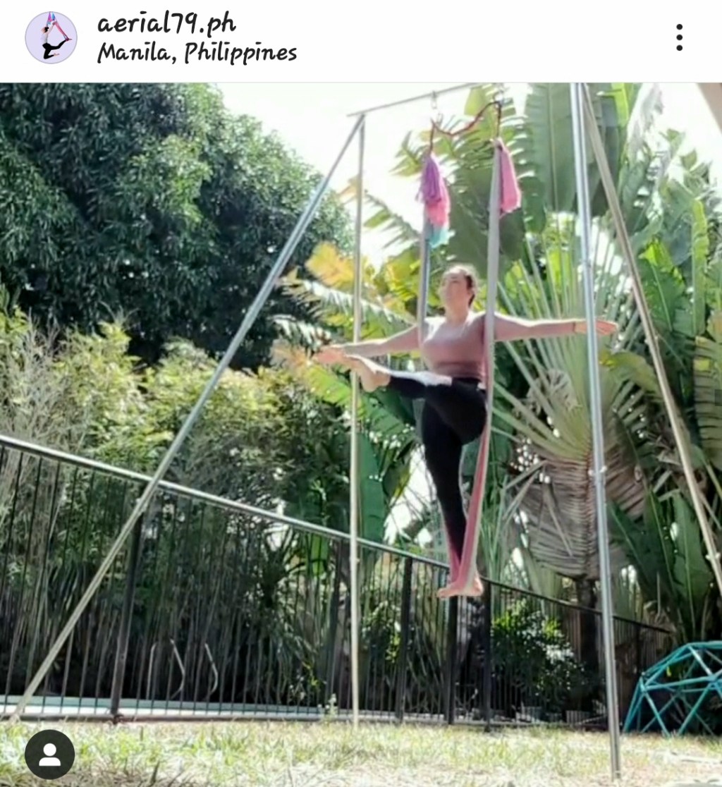 Aerial Fitness Standing&nbsp;Sequence