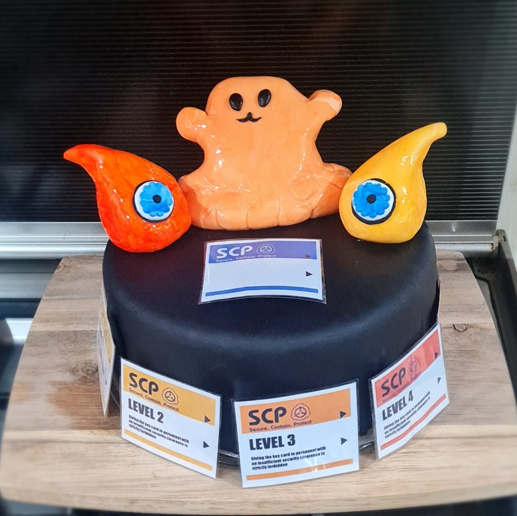 SCP Birthday Cake
